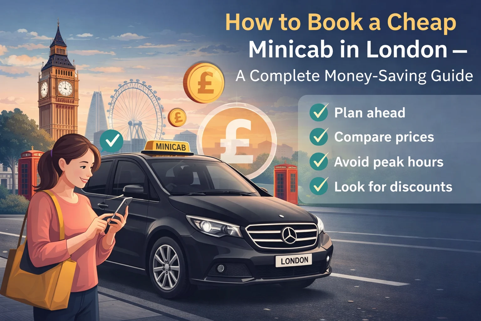 How to Book a Cheap Minicab in London