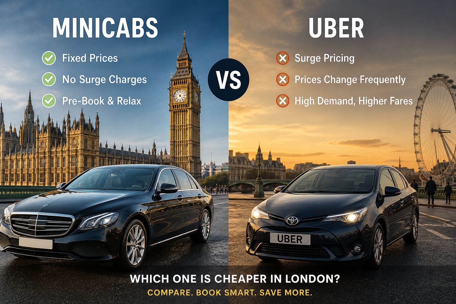 Are Minicabs Cheaper Than Uber in London
