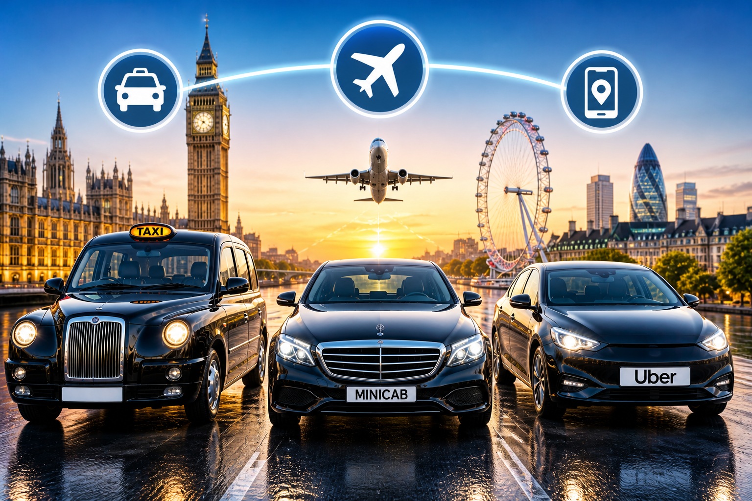 London Minicab vs Black Cab vs Uber